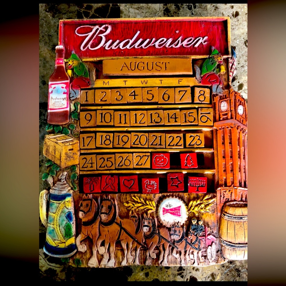 New Budweiser calendar
